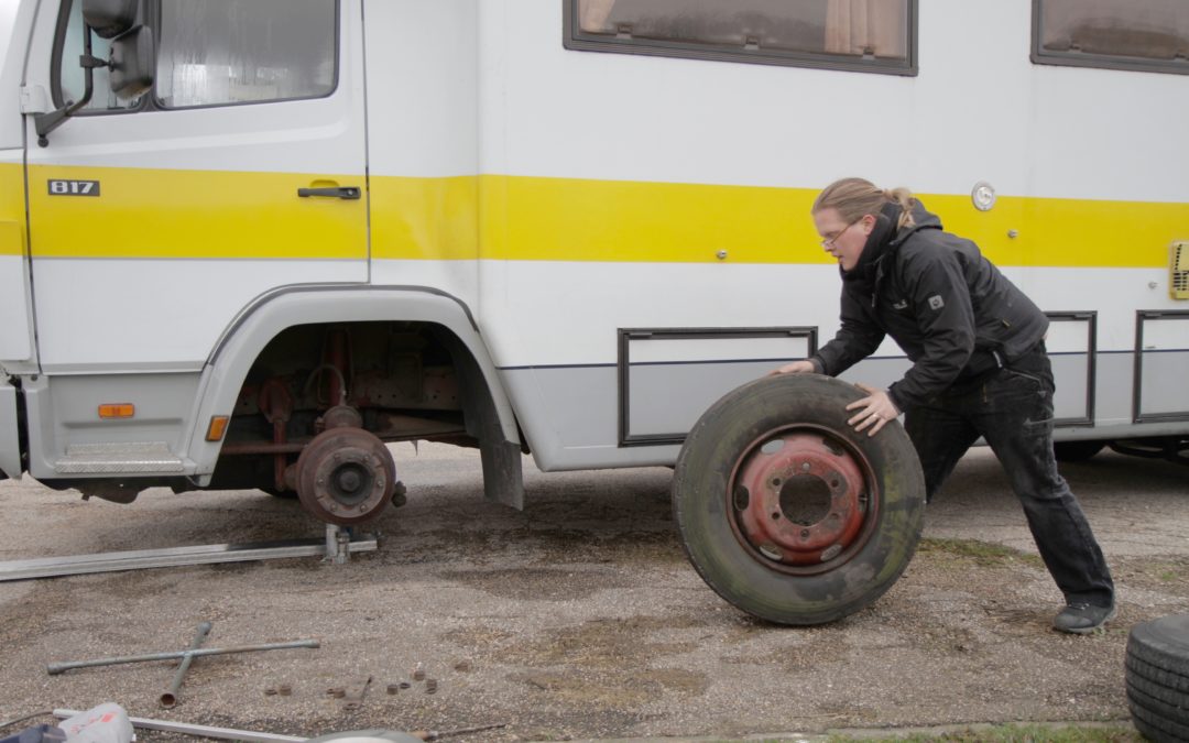Reifenpanne Frankreich 2011