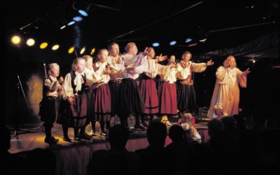 Mit der Familie auf der Bühne