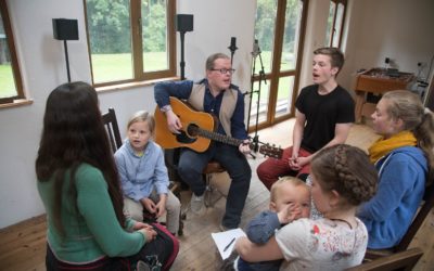 Proben mit der Familie