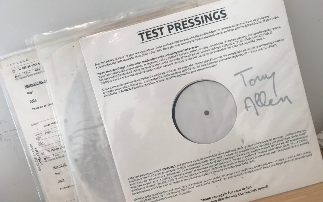 Angelo’s Vinyl Stories #33 – Testpressungen